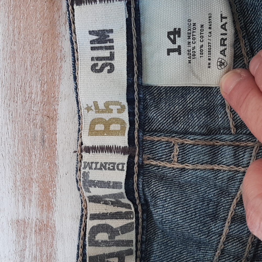 ARIAT B5 SLIM DENIM JEANS